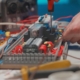 Electrician working on electrical panel