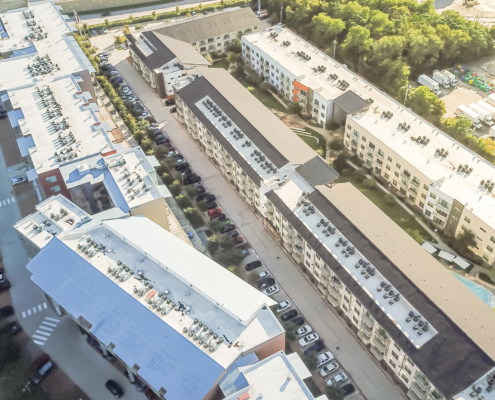 hvac units on multifamily homes